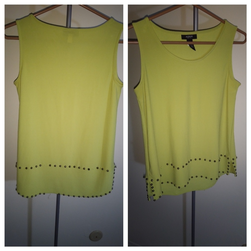 Alfani lime green top - Picture 3 of 4